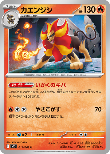 M1S Mega Symphonia: Pyroar 011/063