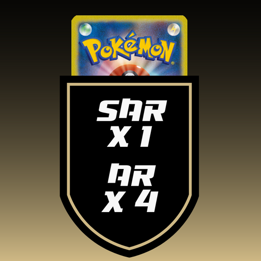 Pokémon TCG League Pack: 1 X SAR 4 x AR/CHR Mystery Pack